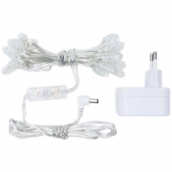 Guirlande Premium - 20 LED câble transparent CE - Accessoires Premium - La Case de Cousin Paul