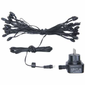 guirnalda Premium de 24 LED con cable negro CE - Guirnaldas - La Case de Cousin Paul