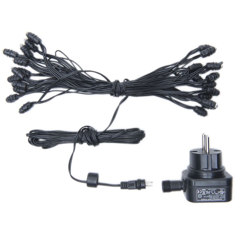 Outdoor Accessories String Lights With 24 Led Bulbs And Ce Outdoor Accessories String Lights With 24 Led Bulbs And Ce Black Cable La Case De Cousin Paul