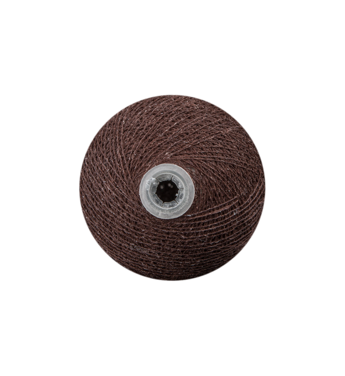 boule tissée pour guirlande Premium chocolat - Boules Tissées Premium - La Case de Cousin Paul