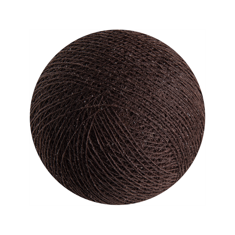 boule tissée pour guirlande Premium chocolat - Boules Tissées Premium - La Case de Cousin Paul boule tissée pour guirlande Premium chocolat - Boules Tissées Premium - La Case de Cousin Paul