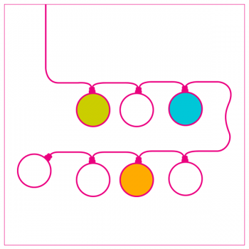 Premium fairy lights composer (50 balls) - Composer - La Case de Cousin Paul