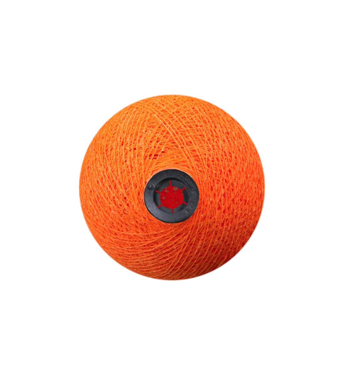 Boule tissée pour guirlande Outdoor orange flash - Boules Outdoor - La Case de Cousin Paul