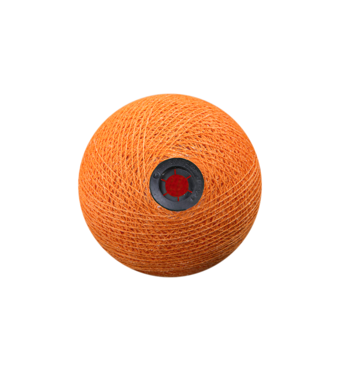 Boule tissée pour guirlande Outdoor orange - Boules Outdoor - La Case de Cousin Paul