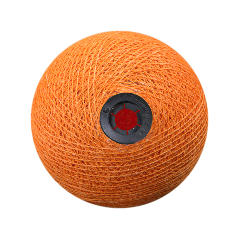 Boule tissée pour guirlande Outdoor orange - Boules Outdoor - La Case de Cousin Paul