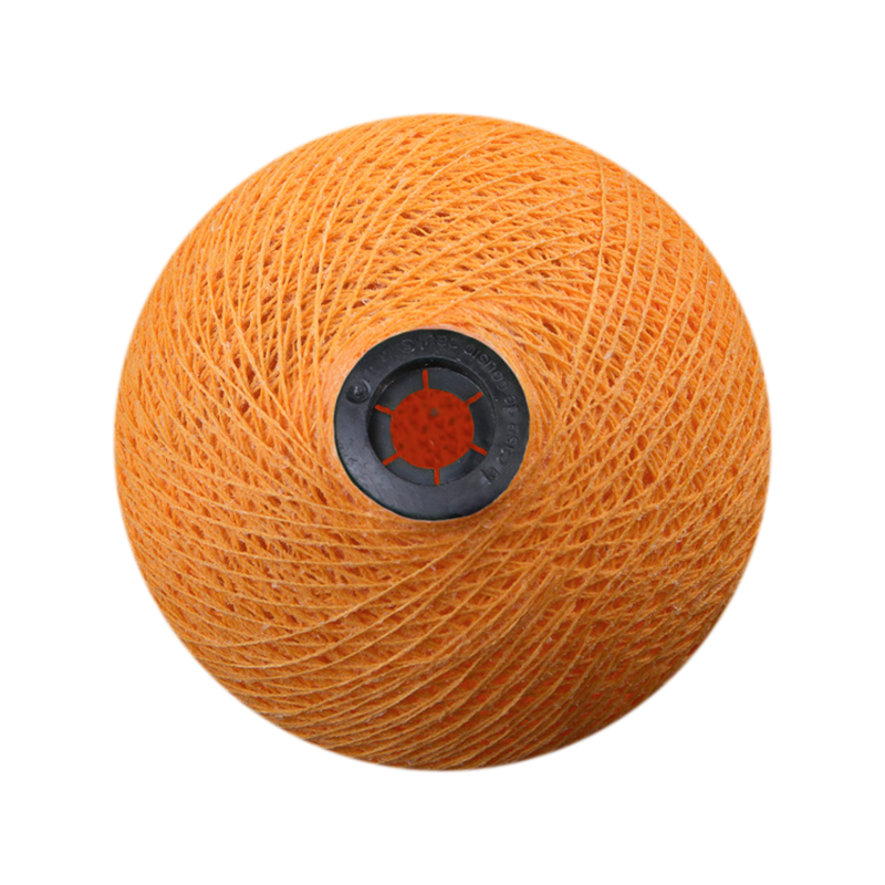 Boule tissée pour guirlande Outdoor orange clair - Boules Outdoor - La Case de Cousin Paul