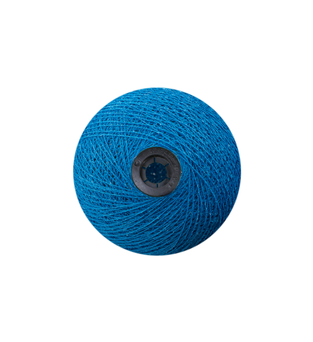 Boule tissée pour guirlande Outdoor bleu roi - Boules Outdoor - La Case de Cousin Paul