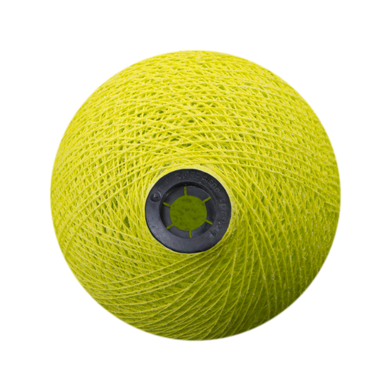Boule tissée pour guirlande Outdoor vert anis - Boules Outdoor - La Case de Cousin Paul