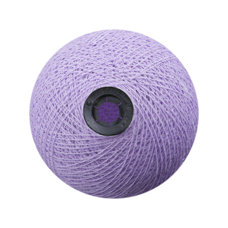 Boule tissée pour guirlande Outdoor parme clair - Boules Outdoor - La Case de Cousin Paul