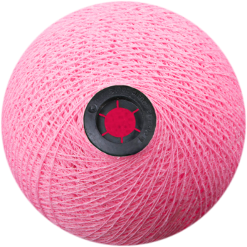 Boule tissée pour guirlande Outdoor rose clair - Boules Outdoor - La Case de Cousin Paul