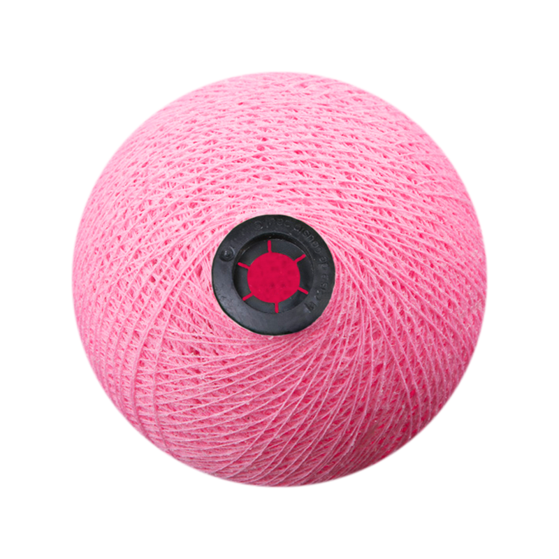 Boule tissée pour guirlande Outdoor rose clair - Boules Outdoor - La Case de Cousin Paul