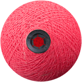 Boule tissée pour guirlande Outdoor rose bonbon - Boules Outdoor - La Case de Cousin Paul