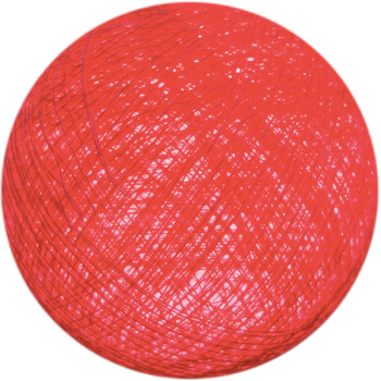 Boule tissée pour guirlande Outdoor rose bonbon - Boules Outdoor - La Case de Cousin Paul