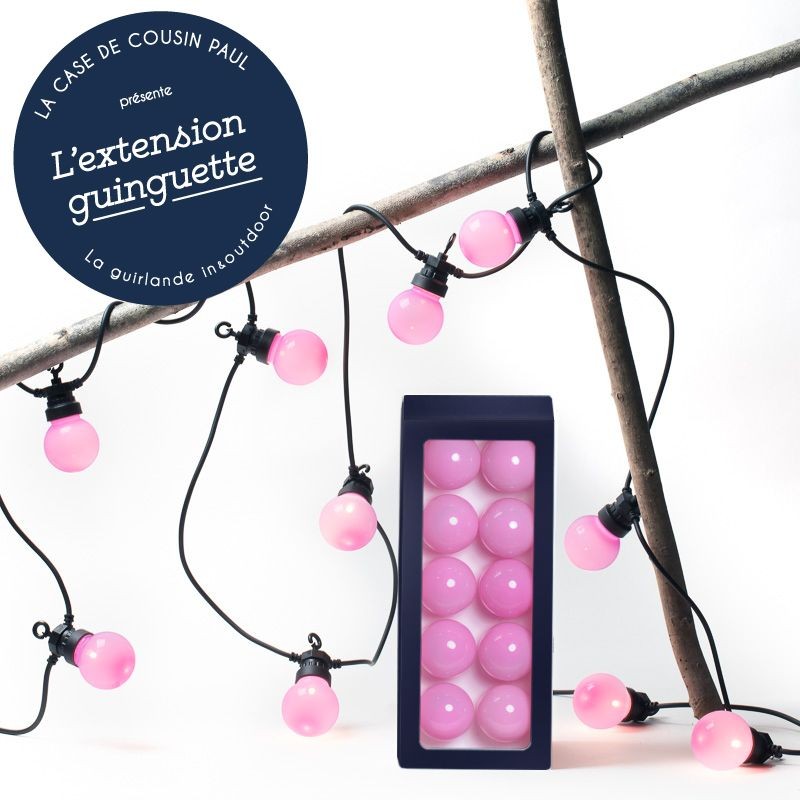 extension guirlande LED guinguette Litchi extension guirlande LED guinguette Litchi