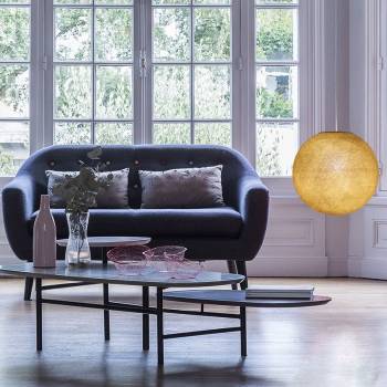 mustard - Lampshades globe - La Case de Cousin Paul