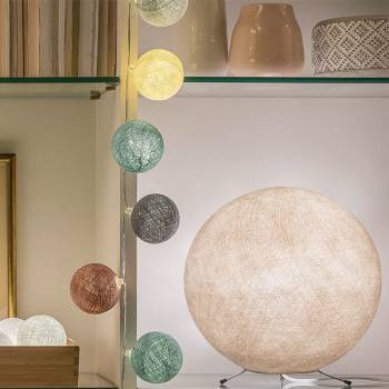 linen - Lampshades globe - La Case de Cousin Paul