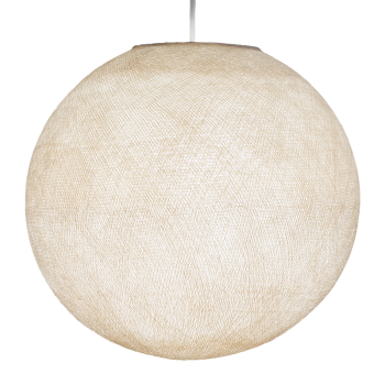 Ecru - Lampshades globe - La Case de Cousin Paul