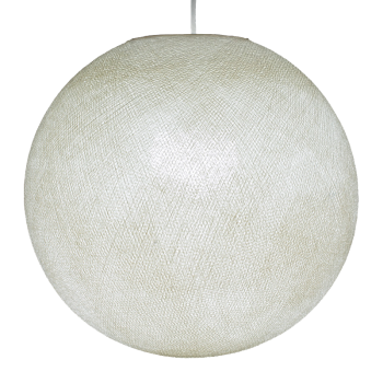 ivory - Lampshades globe - La Case de Cousin Paul