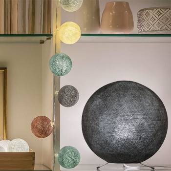 graphite - Lampshades globe - La Case de Cousin Paul