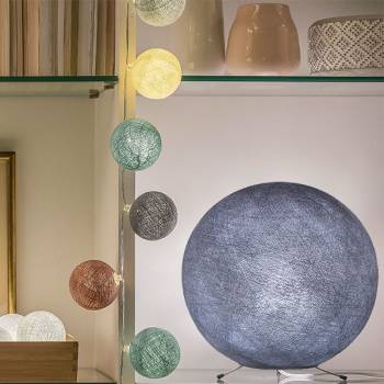 lilac grey - Lampshades globe - La Case de Cousin Paul