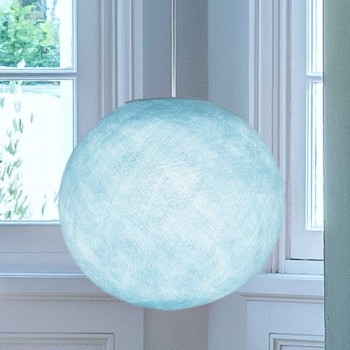 Lampenschirme Einzeln Globus Himmelblau - Lampenschirm Globus - La Case de Cousin Paul