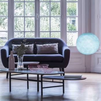 sky blue - Lampshades globe - La Case de Cousin Paul