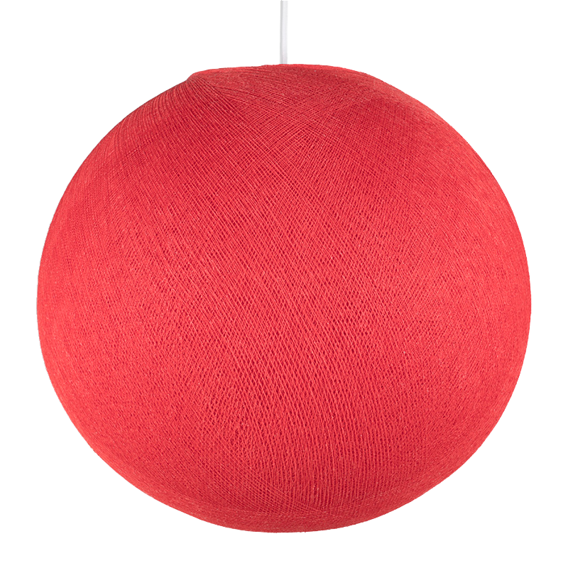 Globe vermillon éteint Globe vermillon éteint