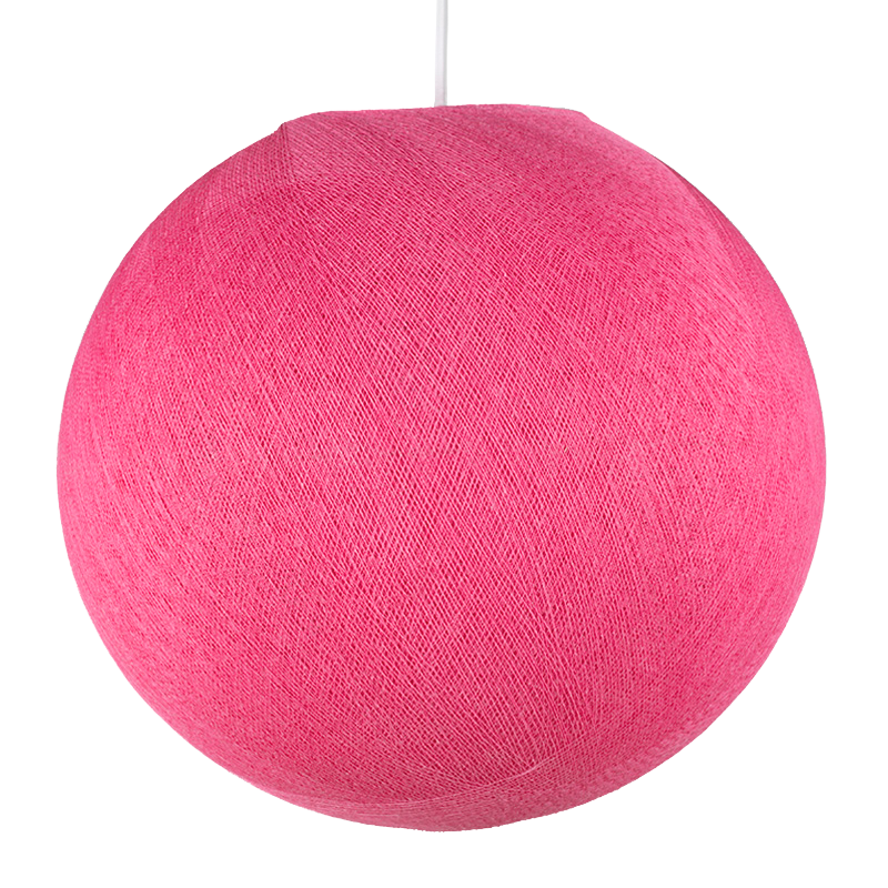 Globe rose éteint Globe rose éteint