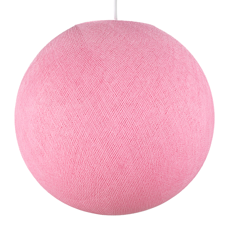 Globe rose clair éteint Globe rose clair éteint