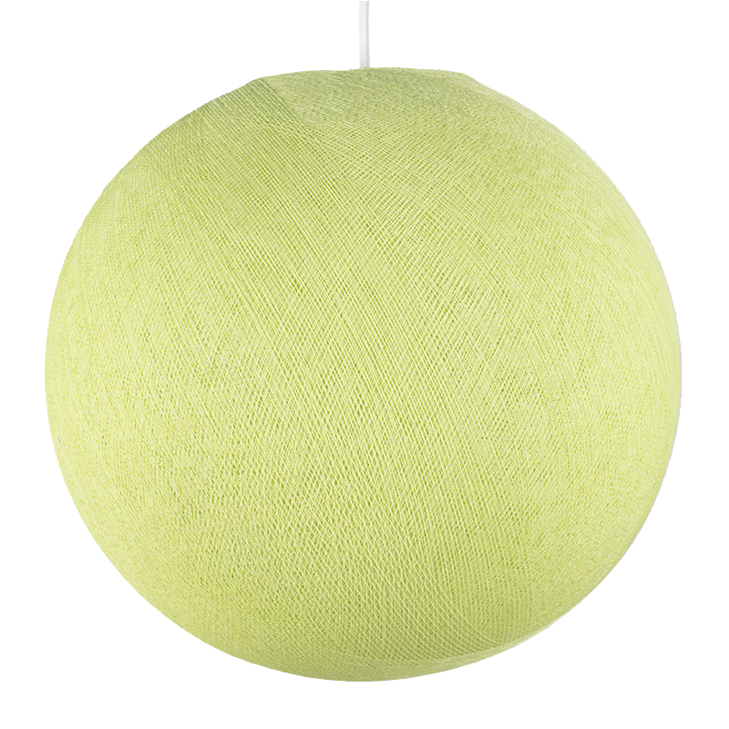 Globe vert amande éteint Globe vert amande éteint