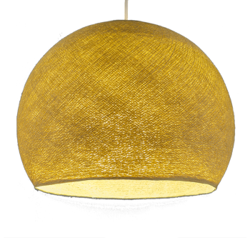 mustard - Lampshades domes - La Case de Cousin Paul