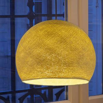 mustard - Lampshades domes - La Case de Cousin Paul