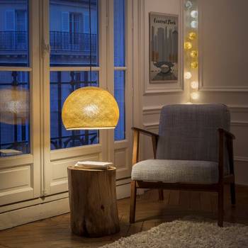 mustard - Lampshades domes - La Case de Cousin Paul