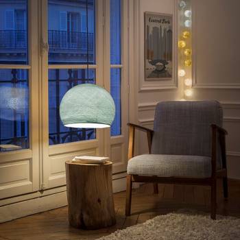 azur - Lampshades domes - La Case de Cousin Paul