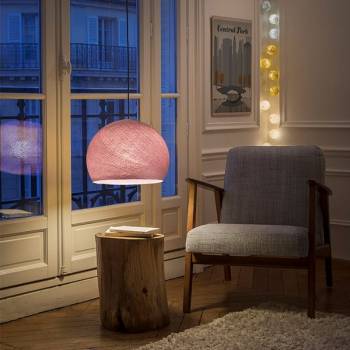 old pink - Lampshades domes - La Case de Cousin Paul