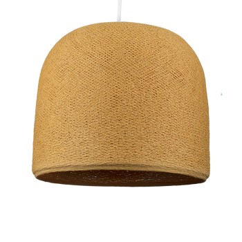 Cloche moutarde - Abat-jour cloche - La Case de Cousin Paul