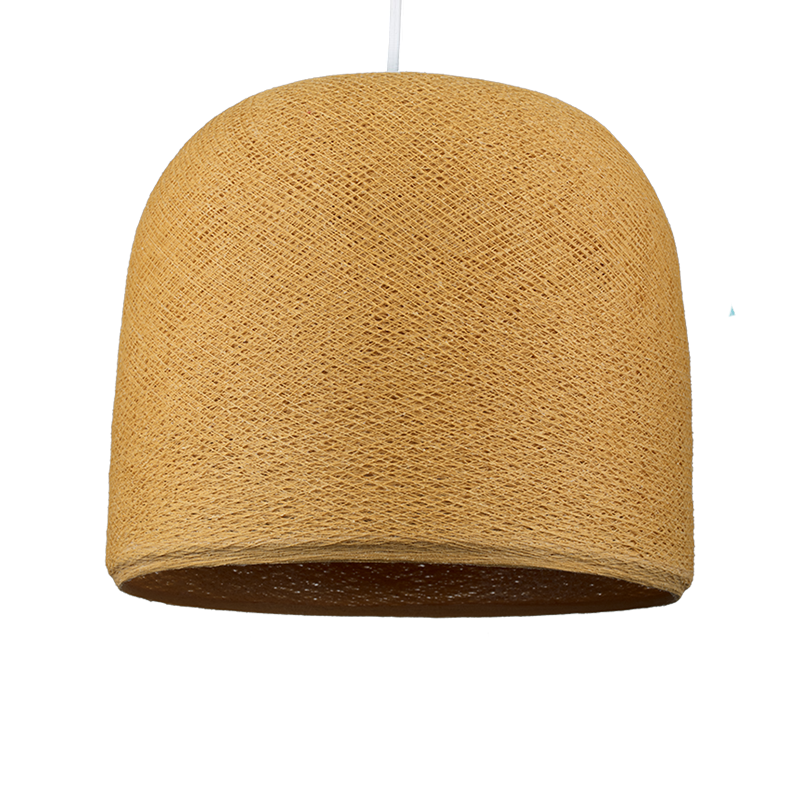 Cloche moutarde - Abat-jour cloche - La Case de Cousin Paul Cloche moutarde - Abat-jour cloche - La Case de Cousin Paul