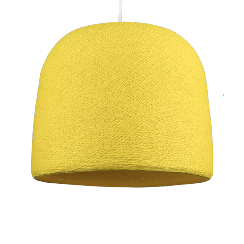 abat-jour cloche jaune éteint abat-jour cloche jaune éteint