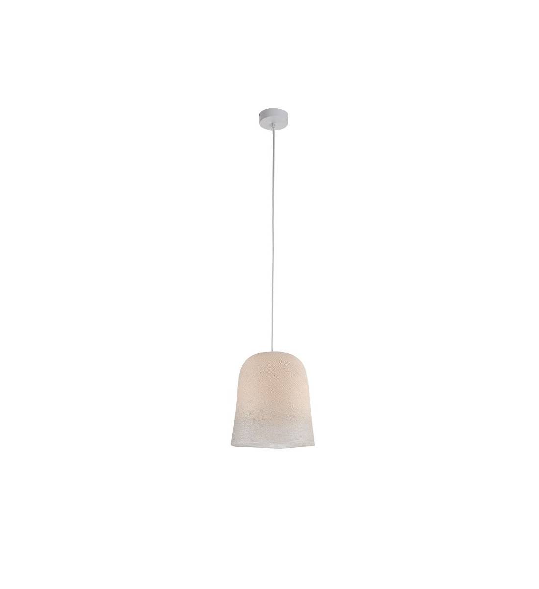 Suspension simple Jupe écru - Single Pendant lamp - La Case de Cousin Paul