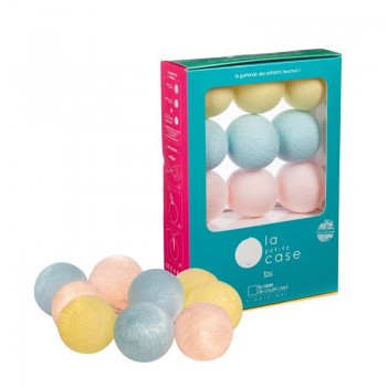 9 balls Céleste - Baby Night Lights gift boxes - La Case de Cousin Paul