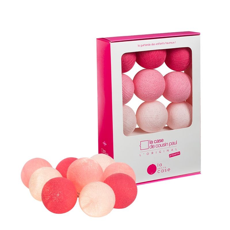 9 ballen met batterijen Louise - Nachtverlichting sets - La Case de Cousin Paul 9 ballen met batterijen Louise - Nachtverlichting sets - La Case de Cousin Paul