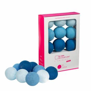 9 ballen met batterijen Lucien - Nachtverlichting sets - La Case de Cousin Paul