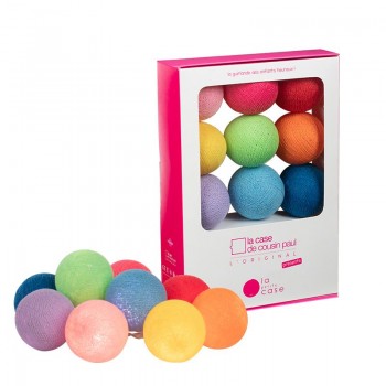 9 balls with batteries Oscar - Baby Night Lights gift boxes - La Case de Cousin Paul