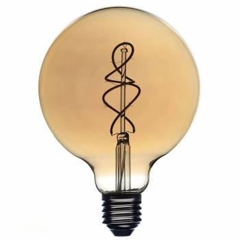 Glühbirne Led Globus Bernstein Ø 125 Mm - Glühbirnen - La Case de Cousin Paul