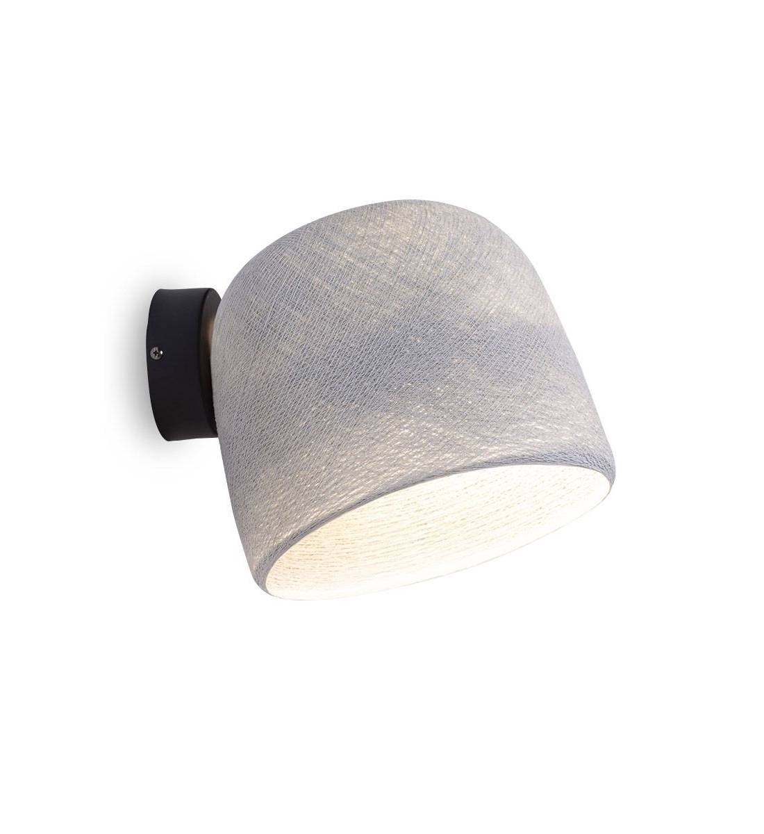 Applique murale Cloche gris perle - Wall light - La Case de Cousin Paul