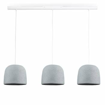 Rail bianco 3 Cloche grigio perla - Rail - La Case de Cousin Paul