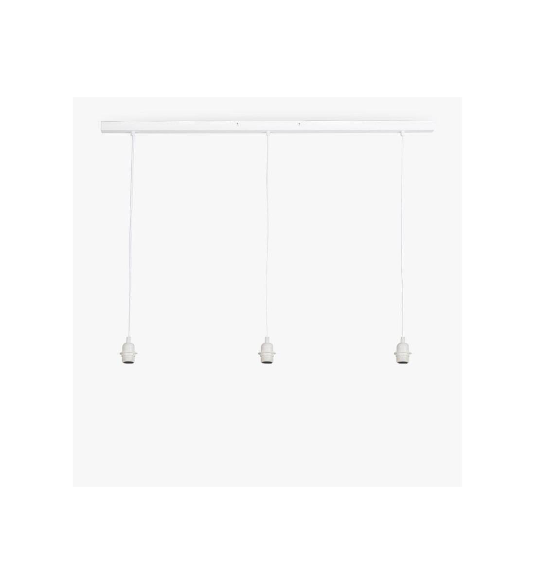 Rail blanc mat - Accessoires luminaires - La Case de Cousin Paul