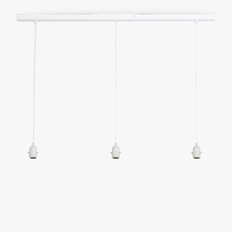 Rail blanc mat - Accessoires luminaires - La Case de Cousin Paul