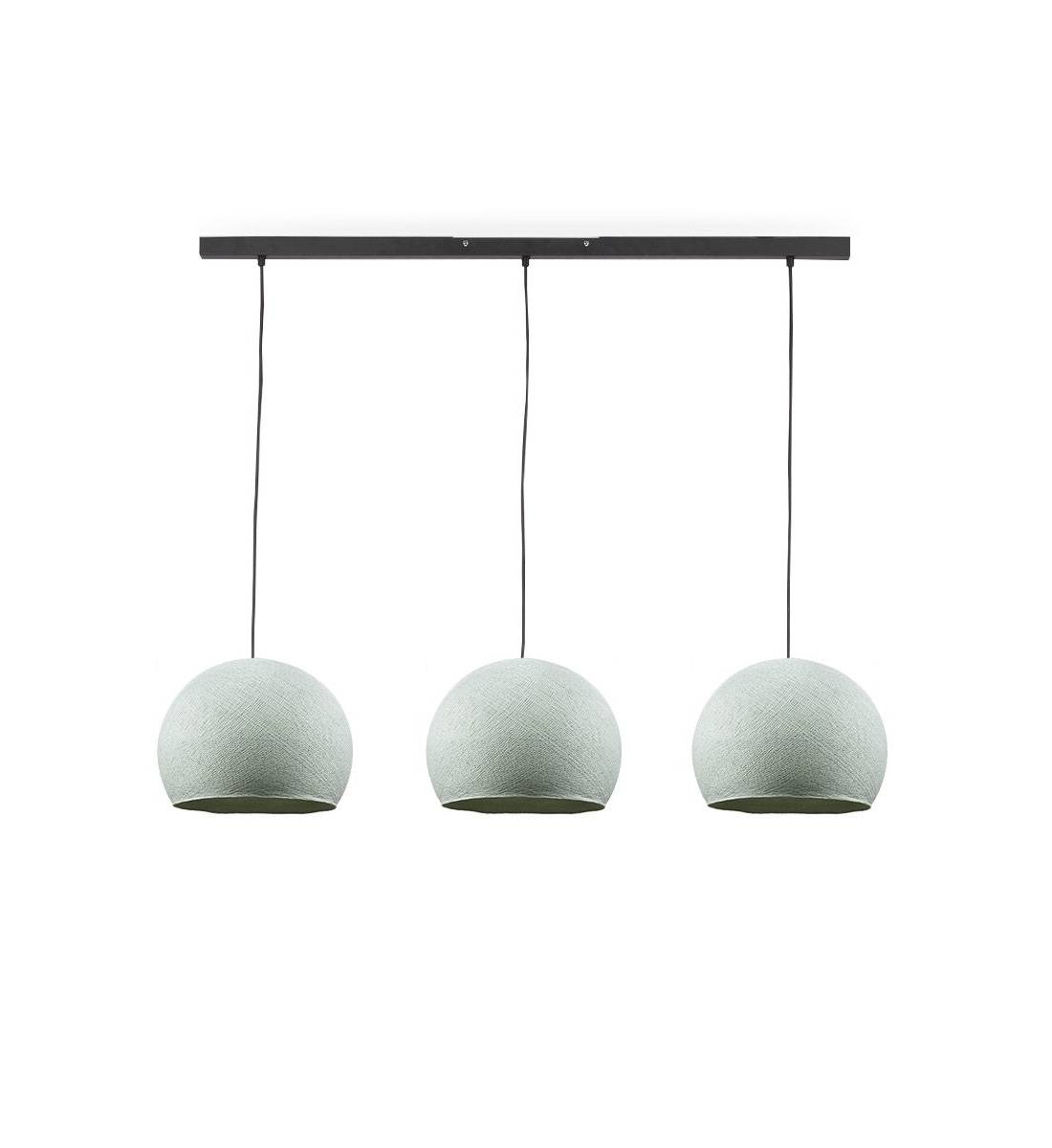 "Rail" 3 azure cupolas S - The Island Pendant - La Case de Cousin Paul
