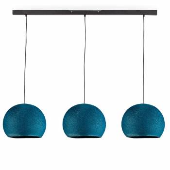 Rail gris anthracite 3 coupoles S canard - Luminaire sur rail - La Case de Cousin Paul